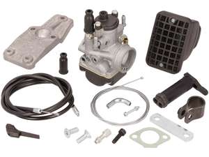 Set carburatori Malossi Dellorto 19/19 racing case | Piaggio Ciao, SI, Bravo, Boxer Set carburatori Malossi Dellorto 19/19 racing case | Piaggio Ciao, SI, Bravo, Boxer