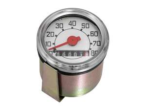 Tacho 80 km/h Ø 48 mm (Veglia-Nachbau) | Piaggio Ciao, SI, Bravo, Boxer Tacho 80 km/h Ø 48 mm (Veglia-Nachbau) | Piaggio Ciao, SI, Bravo, Boxer