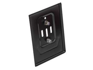 GPO Nummernschildhalter Inox schwarz (CH-Version) GPO Nummernschildhalter Inox schwarz (CH-Version)