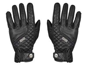IXS guanto da moto in vera pelle (S - M) nero IXS guanto da moto in vera pelle (S - M) nero