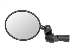 Bumm specchio rotondo versione plug-in nero Bumm specchio rotondo versione plug-in nero