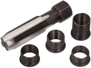 Set di riparazione BGS filettatura candela M14x1,25 5 pz. Set di riparazione BGS filettatura candela M14x1,25 5 pz.