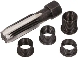 Set di riparazione BGS filettatura candela M14x1,25 5 pz. Set di riparazione BGS filettatura candela M14x1,25 5 pz.