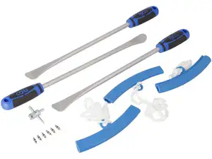Set di leve per pneumatici BGS 370 mm con paraspigoli Set di leve per pneumatici BGS 370 mm con paraspigoli