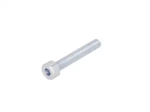 Vite M4x25 a testa cilindrica con esagono incassato, zincata Vite M4x25 a testa cilindrica con esagono incassato, zincata