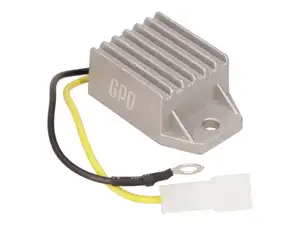 GPO Spannungsregler 12V mit Kühlrippen GPO Spannungsregler 12V mit Kühlrippen