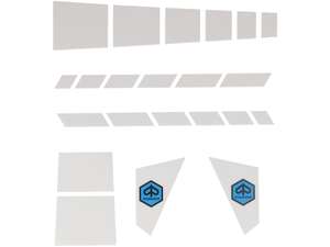 Set di adesivi cornice bianca | Piaggio SUPERbravo Set di adesivi cornice bianca | Piaggio SUPERbravo