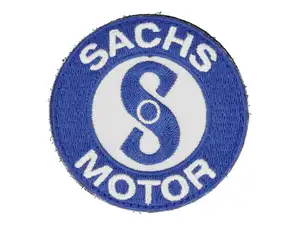 mk-Merch patch "SACHS" round mk-Merch patch "SACHS" round