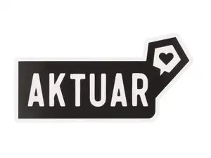 Adesivo mk-Merch "AKTUAR" 25 x 100 mm Adesivo mk-Merch "AKTUAR" 25 x 100 mm