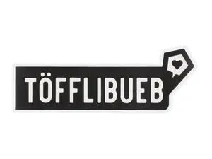 Adesivo mk-Merch "TÖFFLIBUEB" 25 x 100 mm Adesivo mk-Merch "TÖFFLIBUEB" 25 x 100 mm