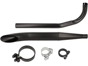 Set di scarico Sidepipe Ø 28 / 60 mm nero | Sachs 503 Set di scarico Sidepipe Ø 28 / 60 mm nero | Sachs 503