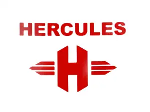 Adesivo reggisella "Hercules" rosso Adesivo reggisella "Hercules" rosso