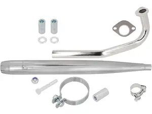 Kit di scarico a risonanza swiing® ingenious Ø 28 / 70 mm | Pony GTX 503 AB Kit di scarico a risonanza swiing® ingenious Ø 28 / 70 mm | Pony GTX 503 AB