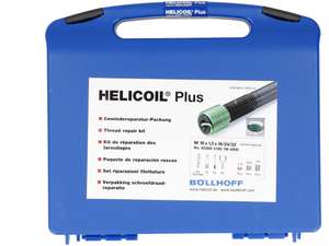 Set di riparazione filetti HeliCoil M16x1,5 (filettatura fine) Set di riparazione filetti HeliCoil M16x1,5 (filettatura fine)