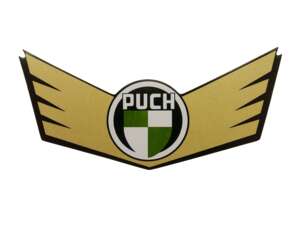 Adesivo «Puch Adler» 87 x 40 mm parafango | Puch X30 Velux, MS50, VZ50 Adesivo «Puch Adler» 87 x 40 mm parafango | Puch X30 Velux, MS50, VZ50