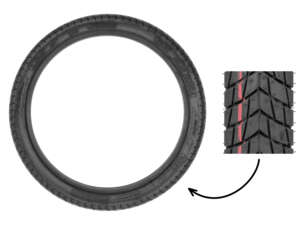 Mitas 2.50 x 17" Reifen MC51 Allround (M+S) Mitas 2.50 x 17" Reifen MC51 Allround (M+S)