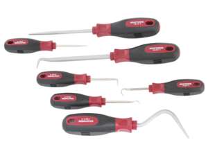 Set di utensili per la rimozione degli O-ring Kraftwerk 7 pezzi. Set di utensili per la rimozione degli O-ring Kraftwerk 7 pezzi.