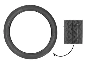 Pneumatico VeeRubber 2.00 x 16" VRM087 (V087) Allround Pneumatico VeeRubber 2.00 x 16" VRM087 (V087) Allround