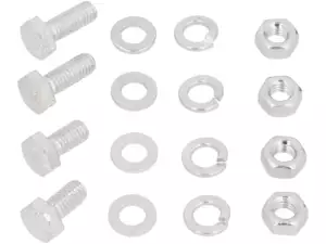 GPO screw set front mudguard galvanized | Hercules 621, 623, Prima GPO screw set front mudguard galvanized | Hercules 621, 623, Prima