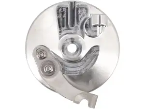 Piastra di ancoraggio freno anteriore Ø 90 mm (cerchio fuso) | Honda Camino Piastra di ancoraggio freno anteriore Ø 90 mm (cerchio fuso) | Honda Camino