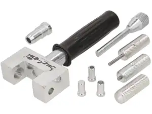 Utensile combinato Buzzetti - catene di taglio e rivettatura Utensile combinato Buzzetti - catene di taglio e rivettatura