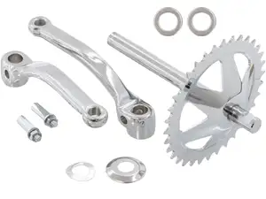 GPO pedal set chrome | Puch Velux GPO pedal set chrome | Puch Velux