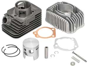 Kit cilindro Malossi 46,5 mm incl. testa 10 mm KoBo | Piaggio Ciao, SI, Bravo, Boxer Kit cilindro Malossi 46,5 mm incl. testa 10 mm KoBo | Piaggio Ciao, SI, Bravo, Boxer