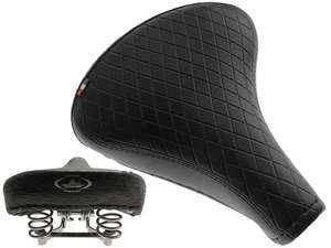 Sella Comfort molle a rombo nero Sella Comfort molle a rombo nero