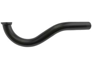 Collettore di scarico 28 mm nero | Puch Maxi S, N / X30 Sport Collettore di scarico 28 mm nero | Puch Maxi S, N / X30 Sport