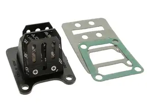 Malossi Inserto diaframma a 4 pieghe in carbonite Puch / Peugeot 103 / 104 / 105 Malossi Inserto diaframma a 4 pieghe in carbonite Puch / Peugeot 103 / 104 / 105