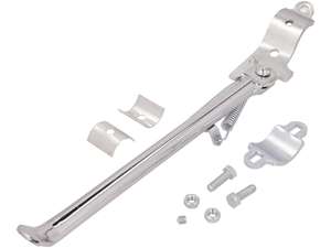 Supporto laterale sinistro a montaggio circolare 30 cm cromo Supporto laterale sinistro a montaggio circolare 30 cm cromo