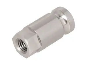 66HEROES Porta targa M8, laterale in acciaio inox 66HEROES Porta targa M8, laterale in acciaio inox