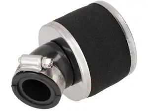 Filtro aria da corsa a 45° in schiuma Ø 27 / 34 mm Filtro aria da corsa a 45° in schiuma Ø 27 / 34 mm