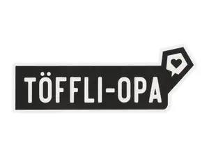 Adesivo mk-Merch "TÖFFLI-OPA" 25 x 100 mm Adesivo mk-Merch "TÖFFLI-OPA" 25 x 100 mm