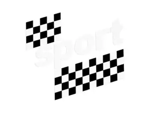 Adesivo serbatoio "sport" bianco 97 x 87 foglio trama | Puch X30 NS Adesivo serbatoio "sport" bianco 97 x 87 foglio trama | Puch X30 NS