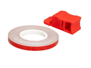 Nastro per cerchi 5 mm x 6 m rosso Nastro per cerchi 5 mm x 6 m rosso