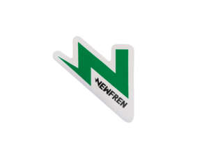Adesivo NewFren "N" bianco Adesivo NewFren "N" bianco