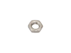 Dado Normio M6, altezza media, ottone nichelato Dado Normio M6, altezza media, ottone nichelato