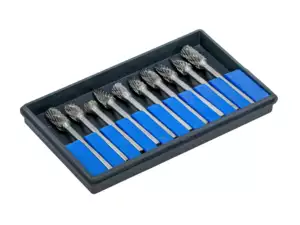 Set di frese in carburo di tungsteno da 10 pezzi (supporto 3 mm) Set di frese in carburo di tungsteno da 10 pezzi (supporto 3 mm)