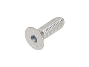 Vite M5x16 a testa svasata con esagono incassato, zincata (resistenza 10,9) Vite M5x16 a testa svasata con esagono incassato, zincata (resistenza 10,9)