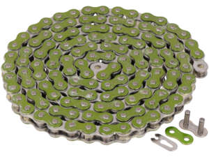 Catena di trasmissione CYC verde metallizzato 415H (rinforzata) 128L Catena di trasmissione CYC verde metallizzato 415H (rinforzata) 128L