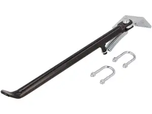 Cavalletto laterale sinistro a montaggio angolare 32 cm nero Cavalletto laterale sinistro a montaggio angolare 32 cm nero