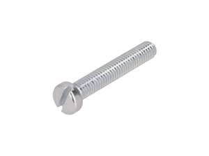 Schraube M6x35 Zylinderkopf Schlitz verzinkt Schraube M6x35 Zylinderkopf Schlitz verzinkt