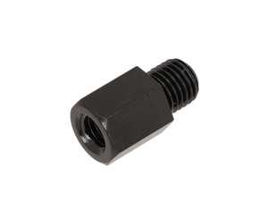 Adattatore attacco specchio M8 - M10 nero Adattatore attacco specchio M8 - M10 nero
