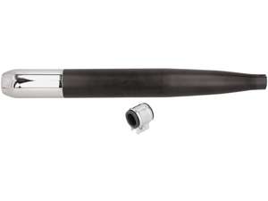 GPO Terminale per sigari Ø 28 / 60 mm nero / cromato | Sachs GPO Terminale per sigari Ø 28 / 60 mm nero / cromato | Sachs