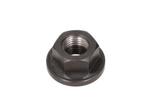 Dado M9x1 filettatura sinistrorsa SW14 con collare per volano Dado M9x1 filettatura sinistrorsa SW14 con collare per volano