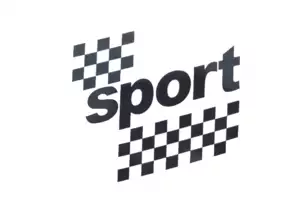 Adesivo serbatoio "sport" nero 97 x 87 foil trama | Puch X30 NS Adesivo serbatoio "sport" nero 97 x 87 foil trama | Puch X30 NS