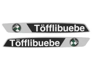 Adesivo per serbatoio "Töfflibuebe" Puch Maxi S, N | Supermaxi LG1, LG2 Adesivo per serbatoio "Töfflibuebe" Puch Maxi S, N | Supermaxi LG1, LG2