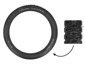 Pneumatici Speed Master 2,25 x 16" "Racing" M-849-01 Allround Pneumatici Speed Master 2,25 x 16" "Racing" M-849-01 Allround