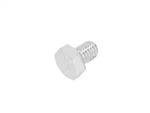 Vite a testa esagonale M6x8, zincata Vite a testa esagonale M6x8, zincata